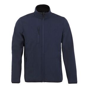 SOLS Mens Radian Soft Shell Jacket / Deep Blue